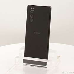 中古】Xperia 5 64GB ブラック SOV41 auロック解除SIMフリー