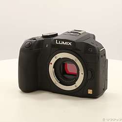 LUMIX DMC-G6-K ボディ (1605万画素／ブラック／SDXC)