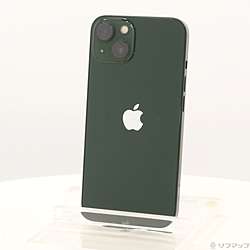 中古】iPhone13 128GB グリーン MNGG3J／A SIMフリー [2133073233346