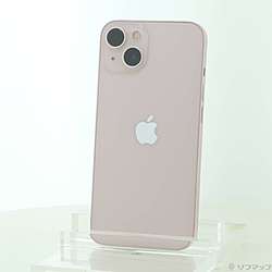 中古】iPhone13 128GB ピンク MLNE3J／A SIMフリー [2133072420075 