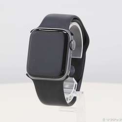 apple watch series5 40mm【新品中古品】 中古】Apple Watch Series 5 GPS 40mm スペースグレイアルミニウム