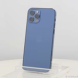 【美品】iPhone 12 Pro 128GB SIMフリー MGM83J/A 中古】iPhone12 Pro 128GB パシフィックブルー MGM83J／A SIMフリー
