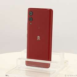 中古】Rakuten Hand 5G 128GB クリムゾンレッド P780 楽天 SIMフリー
