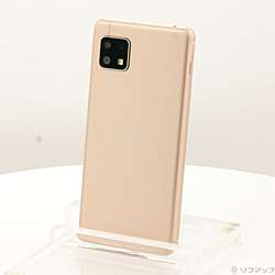 中古】AQUOS sense10 128GB ペールピンク SH-M33 SIMフリー ［6.1