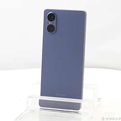 中古】Xperia 5 V 128GB ブルー SO-53D docomo SIMフリー