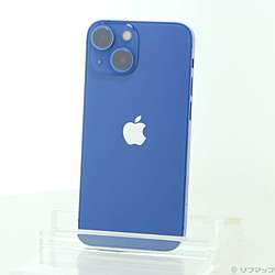 中古】iPhone13 mini 128GB ブルー MLJH3J／A SIMフリー