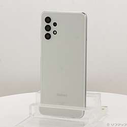 【美品】SAMSUNG Galaxy A32 SCG08 中古】GALAXY A32 5G 64GB オーサムホワイト SCG08 auロック解除SIM