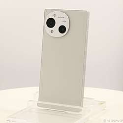 中古】AQUOS R10 256GB カシミヤホワイト SH-M31 SIMフリー ［6.5