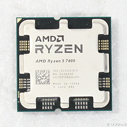 【中古】AMD Ryzen 5 7600 CPU 中古】Ryzen 5 7600 〔3.8GHz／SOCKET AM5〕 [2133074372839] - リコレ
