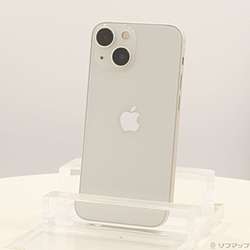 中古】iPhone13 mini 128GB スターライト MLJE3J／A SIMフリー