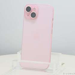 中古】iPhone15 256GB ピンク MTMP3J／A SIMフリー [2133074743288