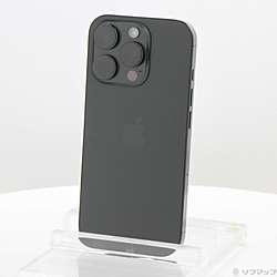 中古】iPhone16 Pro 256GB ブラックチタニウム MYN03J／A SIMフリー
