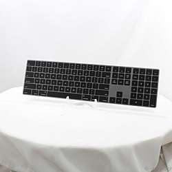 中古】Magic Keyboard テンキー付 US配列 スペースグレイ MRMH2LL／A