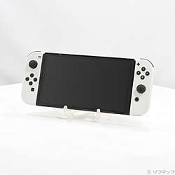 中古】Nintendo Switch 有機ELモデル Joy-Con(L)／(R) ホワイト