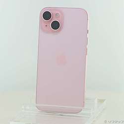 中古】iPhone15 256GB ピンク MTMP3J／A SIMフリー [2133074743288