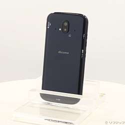 スマホ F-52B FCNT らくらくスマートフォン ネイビー docomo SIMフリー