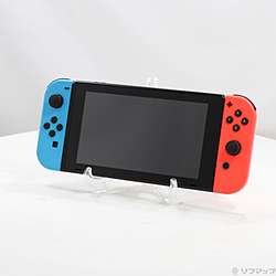 中古】Nintendo Switch Joy-Con (L) ネオンブルー／ (R) ネオンレッド