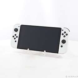 中古】Nintendo Switch 有機ELモデル Joy-Con(L)／(R) ホワイト
