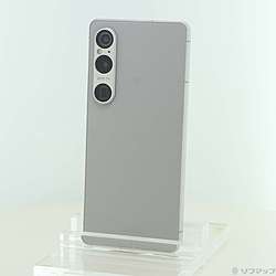 中古】Xperia 5 V 128GB プラチナシルバー SO-53D docomo SIMフリー