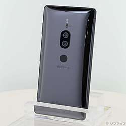 中古】Xperia XZ2 Premium 64GB クロムブラック SO-04K docomoロック