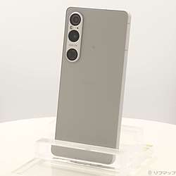 中古】Xperia 1 VI 256GB プラチナシルバー SOG13 au SIMフリー