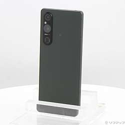 中古】Xperia 1 V 512GB ブラック XQ-DQ44-B3JPCX0 SIMフリー ［6.5