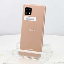 中古】AQUOS sense6 128GB ライトカッパー SH-M19 SIMフリー