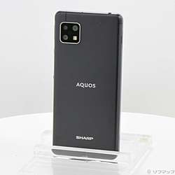 中古】AQUOS sense4 64GB ブラック SH-M15 SIMフリー ［5.8インチ液晶