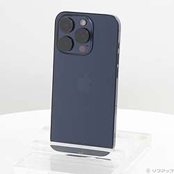 中古】iPhone15 Pro 256GB ブルーチタニウム MTUG3J／A SIMフリー