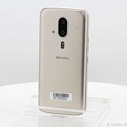 中古】らくらくスマートフォン 128GB ゴールド F-53E docomo SIMフリー