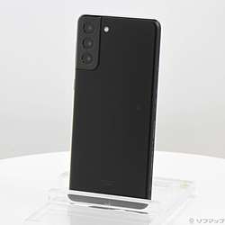 Samsung Galaxy S21+ 5G 本体 ［中古品］ 中古】Galaxy S21+ 5G 256GB ファントムブラック SCG10 auロック解除