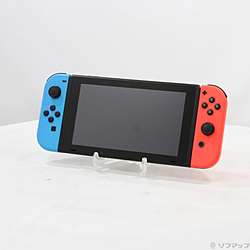 中古】Nintendo Switch Joy-Con (L) ネオンブルー／ (R) ネオンレッド