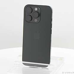 中古】iPhone16 Pro 256GB ブラックチタニウム MYN03J／A SIMフリー