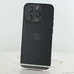 中古】iPhone15 Pro 256GB ブラックチタニウム MTUC3J／A SIMフリー