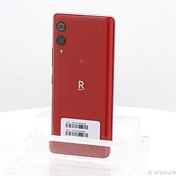 中古】Rakuten Hand 5G 128GB クリムゾンレッド P780 楽天 SIMフリー