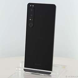 中古】Xperia 1 III 256GB フロストブラック SOG03 au [2133063042583
