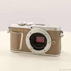 中古】OLYMPUS PEN E-PL10 ボディ ブラウン [2133076670469] - リコレ