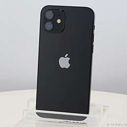 中古】iPhone12 64GB ブラック MGHN3J／A SIMフリー [2133076720942