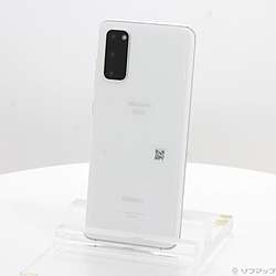 中古】Galaxy S20 5G 128GB クラウドホワイト SC-51A docomoロック解除