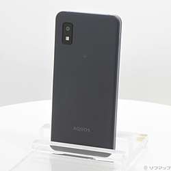 中古】AQUOS wish3 64GB ブラック A302SH Y!mobile SIMフリー ［5.7