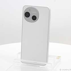 中古】AQUOS sense10 128GB ライトシルバー SH-M33 SIMフリー ［6.1
