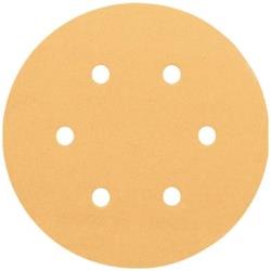 ボッシュ　サンディングペーパー150mm　ゴールド　＃240　5枚入り 2608605091