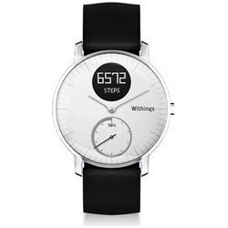 ウェアラブル端末（ウォッチタイプ） 「Withings Steel HR 36mm White」 HWA03-White36-Asia