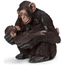 シュライヒ 14679 チンパンジー（メスと仔）