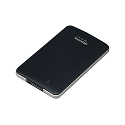 GH-SSDEXU3B960 外付けSSD USB-A接続 (PS4対応) ブラック ［ポータブル型 /960GB］