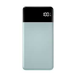 GREEN HOUSE(�O���[���n�E�X) �����_�S ���o�C���o�b�e���[ 10000mAh PD20W �u���[   GH-LFMBPA100-BL �mUSB Power Delivery�Ή� /3�|�[�g�n