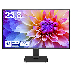 GREEN HOUSE(�O���[���n�E�X) USB-C�ڑ� PC���j�^�[ �u���b�N GH-LCW24U-BK �m23.8�^ /�t��HD(1920×1080) /���C�h /100Hz�n