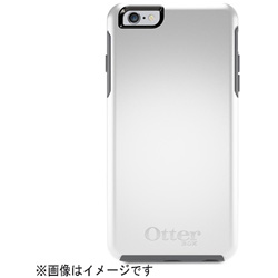 【在庫限り】 iPhone 6 Plus用　シンメトリーシリーズ ベーシックシリーズ　ホワイト／ガンメタルグレー　OTB-PH-000174