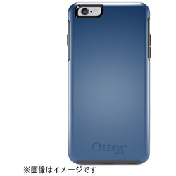 【在庫限り】 iPhone 6 Plus用　シンメトリーシリーズ ベーシックシリーズ　ディープウォーターブルー／スレートグレイ　OTB-PH-000176