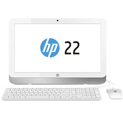中古】HP 22-1030jp J1E88AA-AAAA ホワイト 〔Windows 8